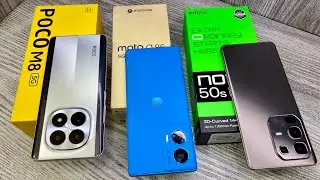 Poco M8 5g vs Infinix Note 50s 5g vs Moto G96 5g - Best Konsa ? | 3D Curved Display 🔥