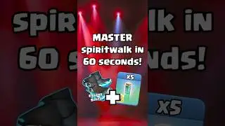 ОСВОИТЕ RC Spirit Walk МЕНЕЕ ЧЕМ ЗА 60 СЕКУНД! #clashofclans