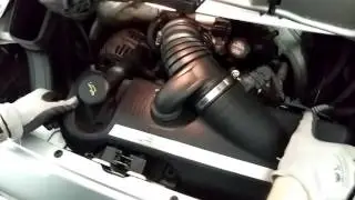 How to change air filter (intake) on porsche 911 997