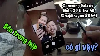 Mở hộp Samsung Galaxy Note 20 Ultra 5G Snap 865+ | Nelson L&ecirc;  Cuộc sống Canada 🇨🇦