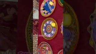 Aarathi plates for #wedding #aarathi #art #ideas #plates #platesoflove #varusathattu #aarathiplate