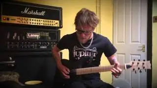 Evolve Sandman II Demo UK Assembled Guitar With Tonerider Generator Humbucker Pickups