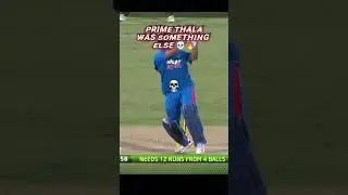 &ldquo;Prime Thala on fire! 🔥 Every six like a story 🏏 #MSDhoni #CricketLegend&rdquo;#cricket #CricketEdits