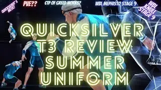 QUICKSILVER T3 SUMMER UNIFORM REVIEW - WBU WBL KNULL MEPHISTO - CTP OF GREED | Marvel Future Fight
