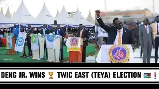 DENG JR. WILLIAM WINS THE ELECTION FOR TWIC EAST YOUTH ASSOCIATION (TEYA - JUBA) CHAIRMAN 🇸🇸❗️