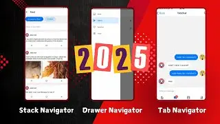 React Native Navigation Tutorial (2025) | Stack, Drawer & Bottom Tabs in 20 Min