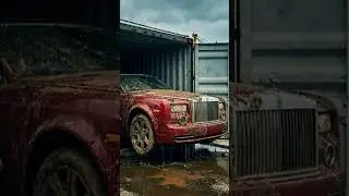 We Found a Rolls-Royce at the Bottom of the Ocean 🌊😱 #supercar #car #ytshorts