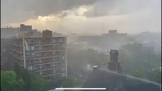 Severe Rain today in Washington DC