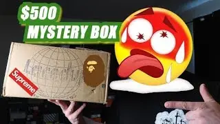 $500 LACED UP MYSTERY BOX! | Bape/Supreme | Worth The Money???