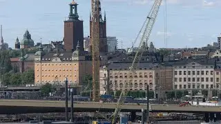 Stockholm Slussen January - July 2020 Slide Show UHD