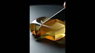 So clean, so smooth&hellip; satisfying soap cutting ASMR 😌🧼#soapcutting #asmr #oddlysatisfying #shorts