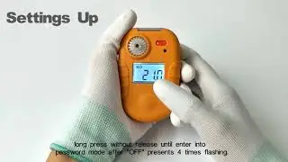 AGH5100 Single Gas Detector Operation Guide-AIYITEC.com