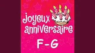 Joyeux Anniversaire Frédérique