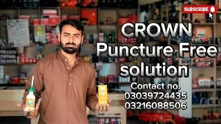 Crown/Puncture Free solution 👌 |Best for every bike.#bikelover