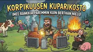 KORPIKUUSEN KUPARIKOSTO | Pontikkapannun Rakkauslaulu & Folk Speed Metal 🎻🔥🧪