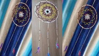 Simple&Very Easy Dream Catcher👉Beautiful Home Decor👉Wall Hanging Design