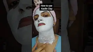Kaolin Clay Mask #skinwhiteningmask #facemaskbeauty#kaolin #skincareshorts #selfcareshorts #trending