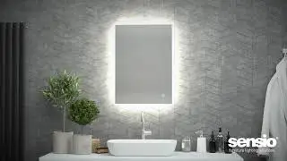 Sensio Serenity Backlit IP44 LED Mirror  | Toolstation