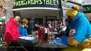 Lunch at The Frog & Roast Beef, Val Thorens