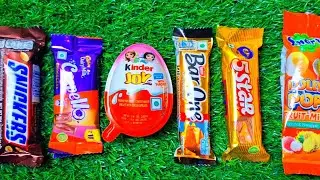 ASMR Perfect Candy Lollipop Chocolate Cutting Unboxing