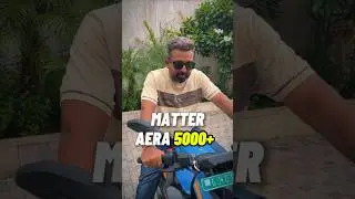MATTER Aera 5000 plus EV bike का unique feature #shorts #ytshorts #bike #evbikes