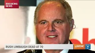 Rush Limbaugh dies at 70 after battle with lung cancer