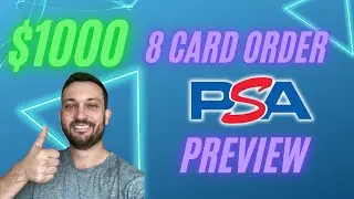 $1000 PSA Submission Preview! Only 8 Cards But ALL Heat 🔥
