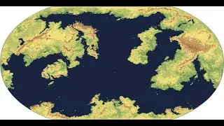 Auredith Topographic Map Drawing Timelapse (2 sessions)