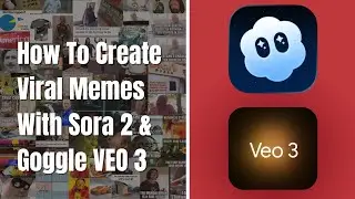 How To Create Memes With Sora 2 & Google VEO 3 (Simple Prompt + Free AI Meme Generator)
