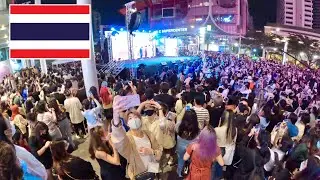 Crowds and Screams of Young Girls in Bangkok Thailand | December 7 2021