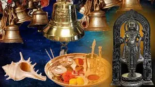 Temple Aarti Sound at Ayodhya | Temple aarti sound shankhnad ,Temple worship bells & shankh sound