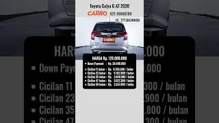 Info Harga Mobil Bekas Toyota Calya G AT 2020 Silver | Update Harga Calya Terbaru 2025