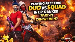 Trying Again 💪 | Duo vs Squad |Free Fire BR Ranked(Part 2)#viral#trending#video#explorepage#freefire