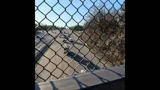 Overlooking 95 #massachusetts #stoneham #reading #wakefield #walk