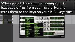 What's a software/virtual instrument?