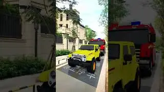 Fire engine n ambulance | Special effects | 3d animation | future technology imagination