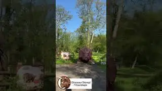 Explore the World Of Dinosaur Roar through the discovery trail at Farmer Palmer's Farm Park, Dorset