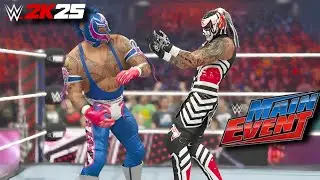 WWE 2K25 - Penta vs. Rey Mysterio: Main Event - [2K60]