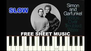 SLOW piano tutorial 