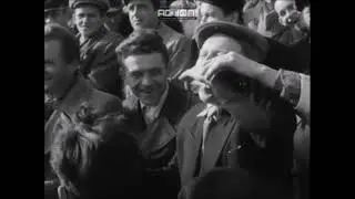 PKF 1959 48A W Bieszczadach powstaje zapora na Sanie w Myczkowcach.