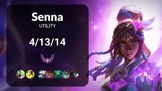 Senna vs Nautilus UTILITY - KR MASTER Patch 14.20
