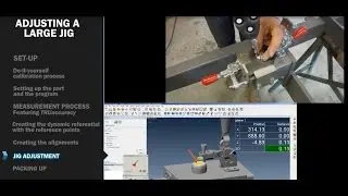 HandyPROBE Application - Jig and Fixture Adjustment