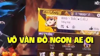 Review Acc Top 1 Streamer Việt Nam B&aacute;c Gấu C&oacute; G&igrave; 😱 #freefire #highilts ( Nguồn Cham C&acirc;n 5)