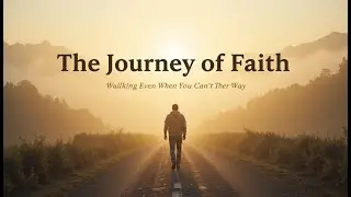 The Journey of Faith &ndash; Walking Even When You Can&rsquo;t See the Way / Trusting God&rsquo;s Plan