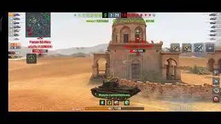 2 сочных выстрела в полете) #ru #tanksblitz #танки #blitz #lesta
