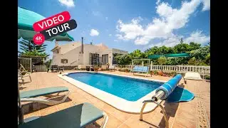 3 bed 2 bath villa with large garden and private pool