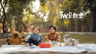Twins ll Pre Birthday Shoot ll RK Photography