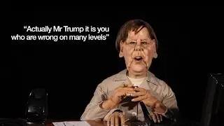Trump Gives Merkel A 4, For Her US Trip