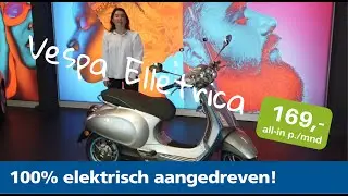 De nieuwe Vespa Elettrica private/business lease bij Smeeing Mobility