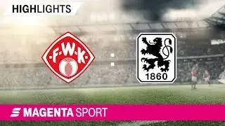 FC Würzburger Kickers - 1860 München | Spieltag 11, 19/20 | MAGENTA SPORT